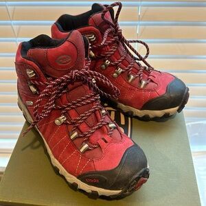 Oboz Hiking Trail Suede Leather Waterproof Boots, Size 7